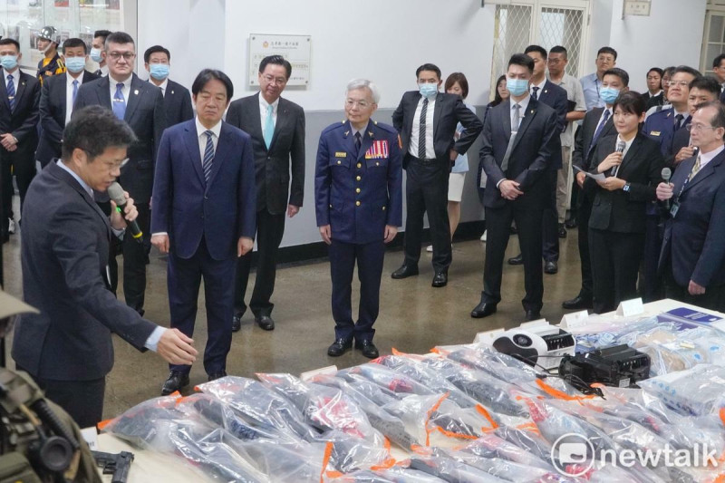 賴清德強調打詐、掃黑。 圖:張良一/攝 賴清德強調打詐、掃黑。 圖:張良一/攝