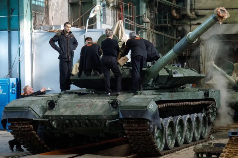 T-90M 生產量逐年增加。 圖:翻攝自零度Military