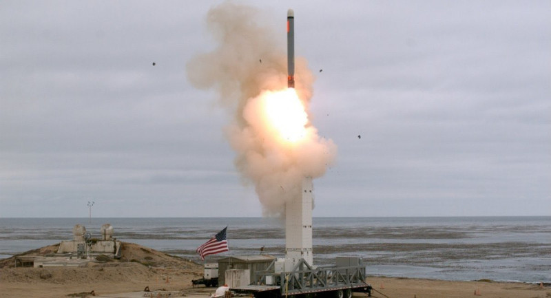 堤豐中程飛彈發射系統(Typhon missile launcher)圖:翻攝自@Osinttechnical 堤豐中程飛彈發射系統(Typhon missile launcher)圖:翻攝自@Osinttechnical