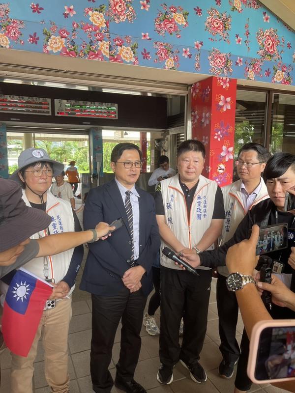 和碩董事長童子賢日前表態支持罷免傅崐萁，爆料曾以個人名義捐款賑災花蓮，卻被縣政府「繞一手」。   圖：讀者提供