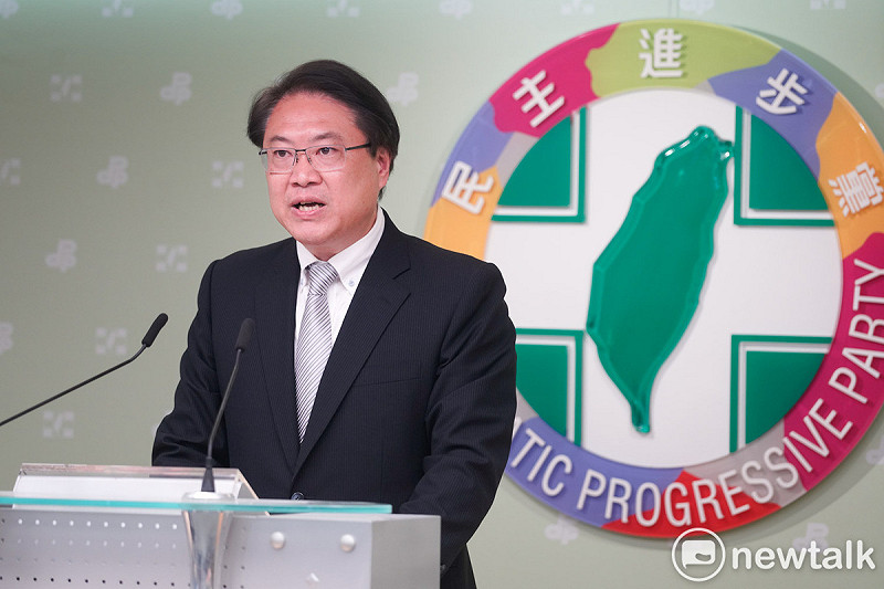 民進黨秘書長林右昌說，大罷免不要窄化成政黨之間的對決與勝負。   圖：張良一/攝