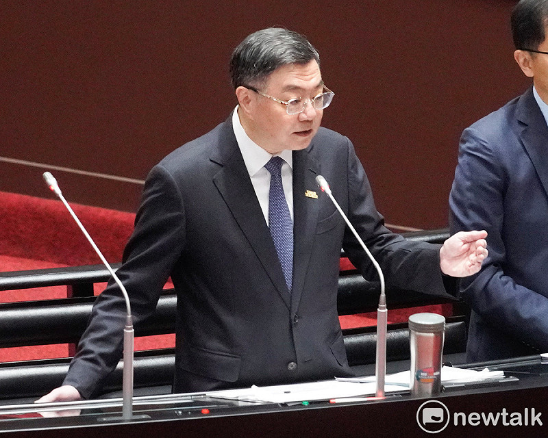 行政院長卓榮泰今（25）天上午就台美關稅談判之相關議案在立院進行專案報告並備質詢。   圖：張良一/攝