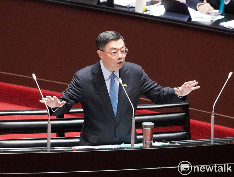行政院長卓榮泰赴立法院報告「丹娜絲颱風及七二八豪雨災後復原重建特別預算案」編製經過並備詢。   圖：張良一 / 攝