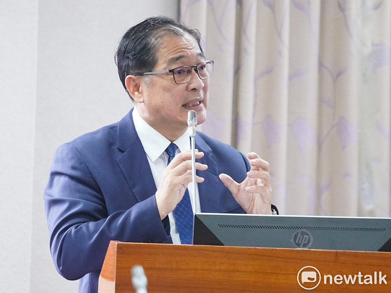 法務部長鄭銘謙今（27）天在立院司法法制委員會備詢。   圖：張良一/攝