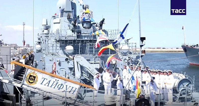 颱風號戰艦。 圖:翻攝自零度Military 颱風號戰艦。 圖:翻攝自零度Military