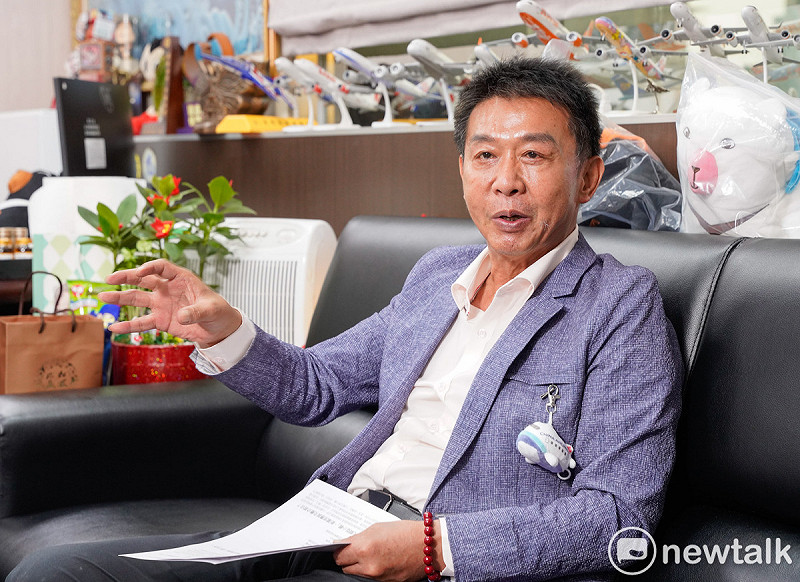 民進黨立委許智傑專訪。 圖:張良一/攝