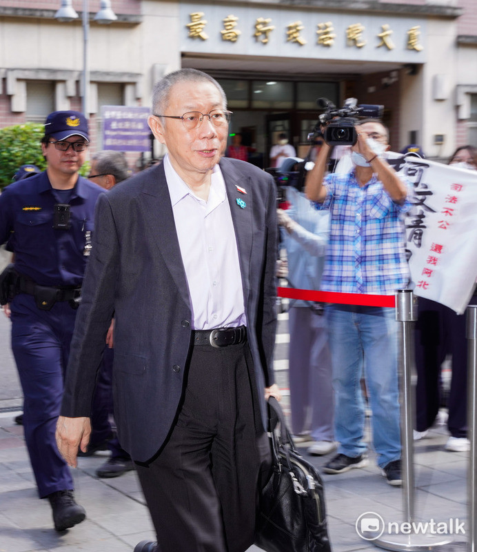 前台北市長柯文哲將於今(15日)再開羈押庭。   圖：張良一/攝
