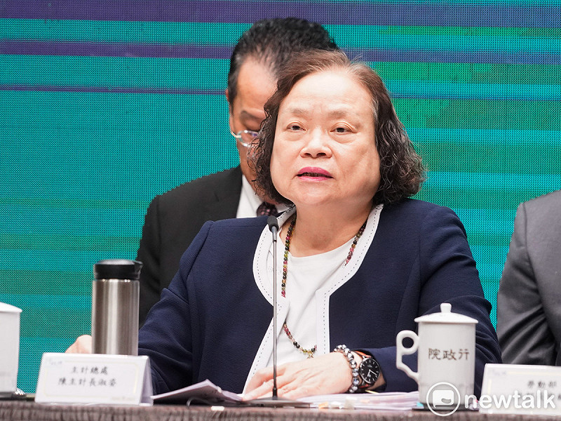 主計長陳淑姿今（11）日出席行政院院會會後記者會。   圖：張良一/攝