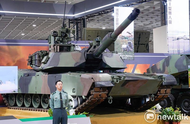 M1A2T戰車。&nbsp;&nbsp;&nbsp;圖：張良一/攝