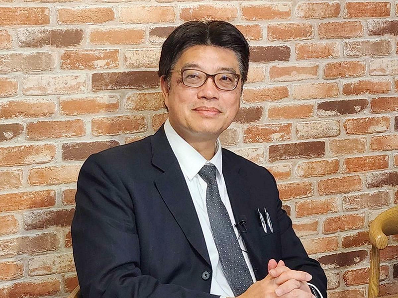 陸委會主委邱垂正接受《Newtalk新頭殼》專訪。   圖：金大鈞/攝