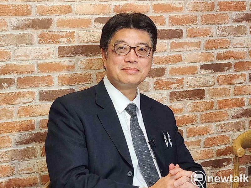 陸委會「澳門移交26週年報告」指出，澳門整體政治發展續高舉「愛國者治澳」。（圖為陸委會主委邱垂正。）&nbsp;&nbsp;&nbsp;圖：金大鈞／攝