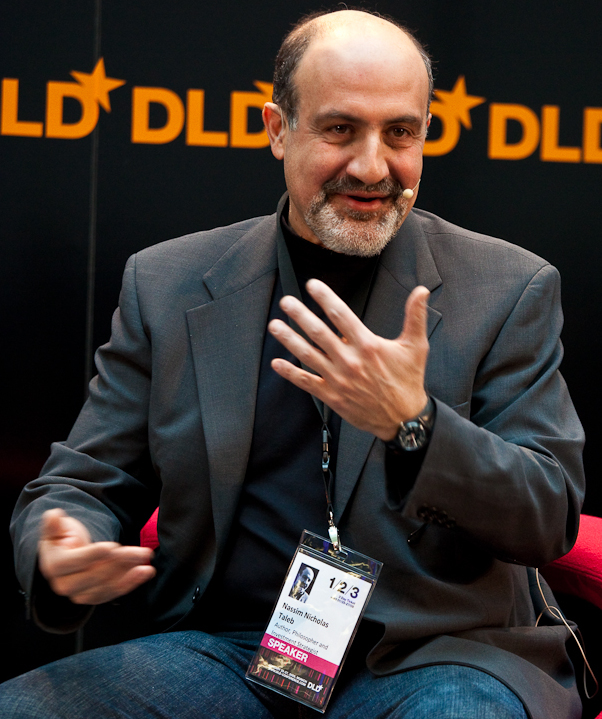 暢銷書《黑天鵝》的作者、知名數理統計學家塔雷伯（Nassim Nicholas Taleb）   圖：Wikipedia