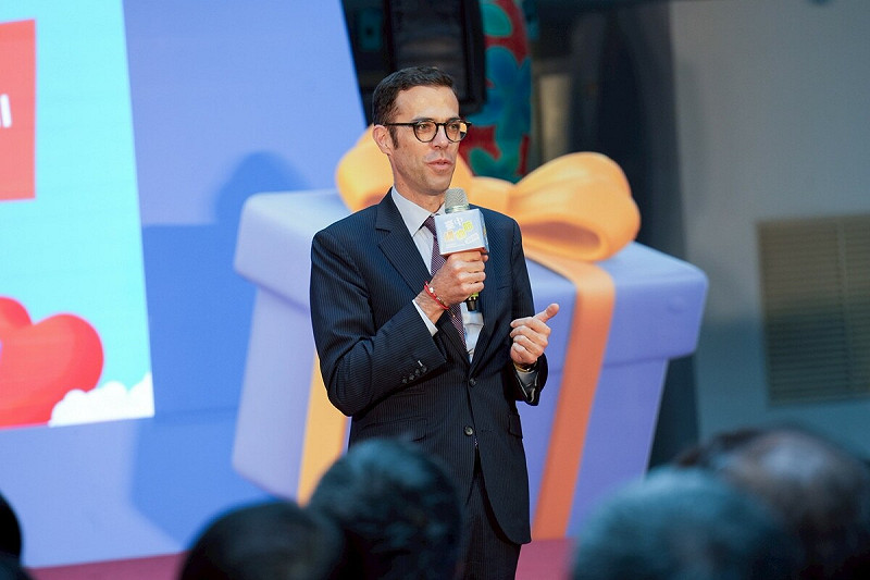 今年擴大邀請來自法國在台協會主任龍燁共同宣傳。