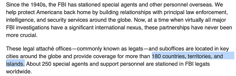 FBI 官網上明確分類country、territory、nation 三個詞彙為不同概念。 圖:翻攝自 FBI 官網 FBI 官網上明確分類country、territory、nation 三個詞彙為不同概念。 圖:翻攝自 FBI 官網