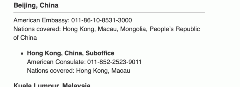 從香港的例子中也可以了解 FBI 在使用「Nation」一詞的語境,「大使館」的出現可能為誤植。 圖:翻攝自 FBI 官網 從香港的例子中也可以了解 FBI 在使用「Nation」一詞的語境,「大使館」的出現可能為誤植。 圖:翻攝自 FBI 官網