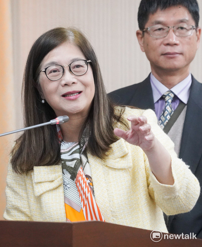 海委會主委管碧玲在立院內政委員會備詢。   圖：張良一/攝