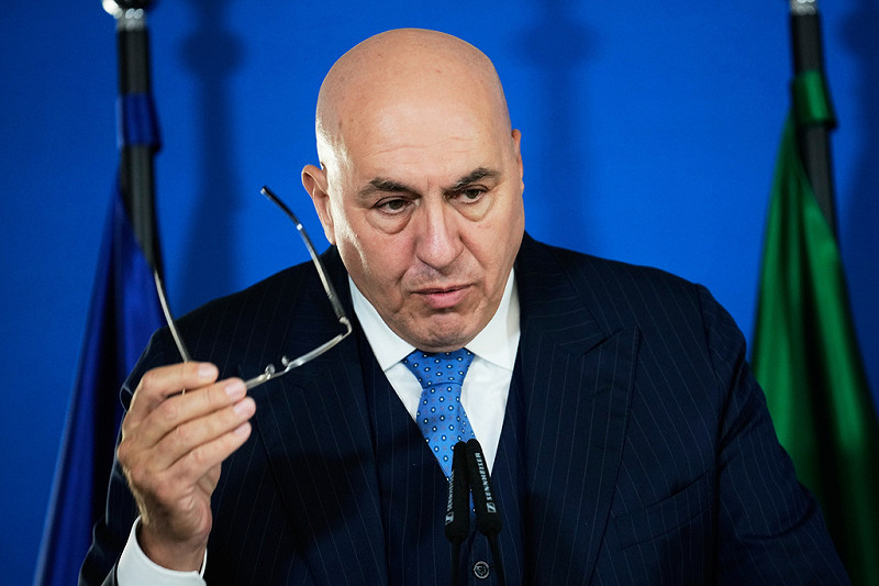 義大利國防部長克羅塞托(Guido Crosetto)。 圖:達志影像/美聯社 義大利國防部長克羅塞托(Guido Crosetto)。 圖:達志影像/美聯社