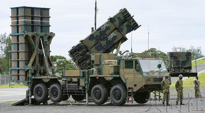  日本在與那國島部署 03 式中程地對空導彈 圖：翻攝自Mount Ｘ 