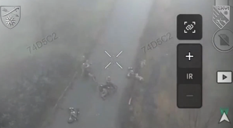  8 名俄羅斯軍人遭到殲滅。 圖：翻攝自 Cloooud 