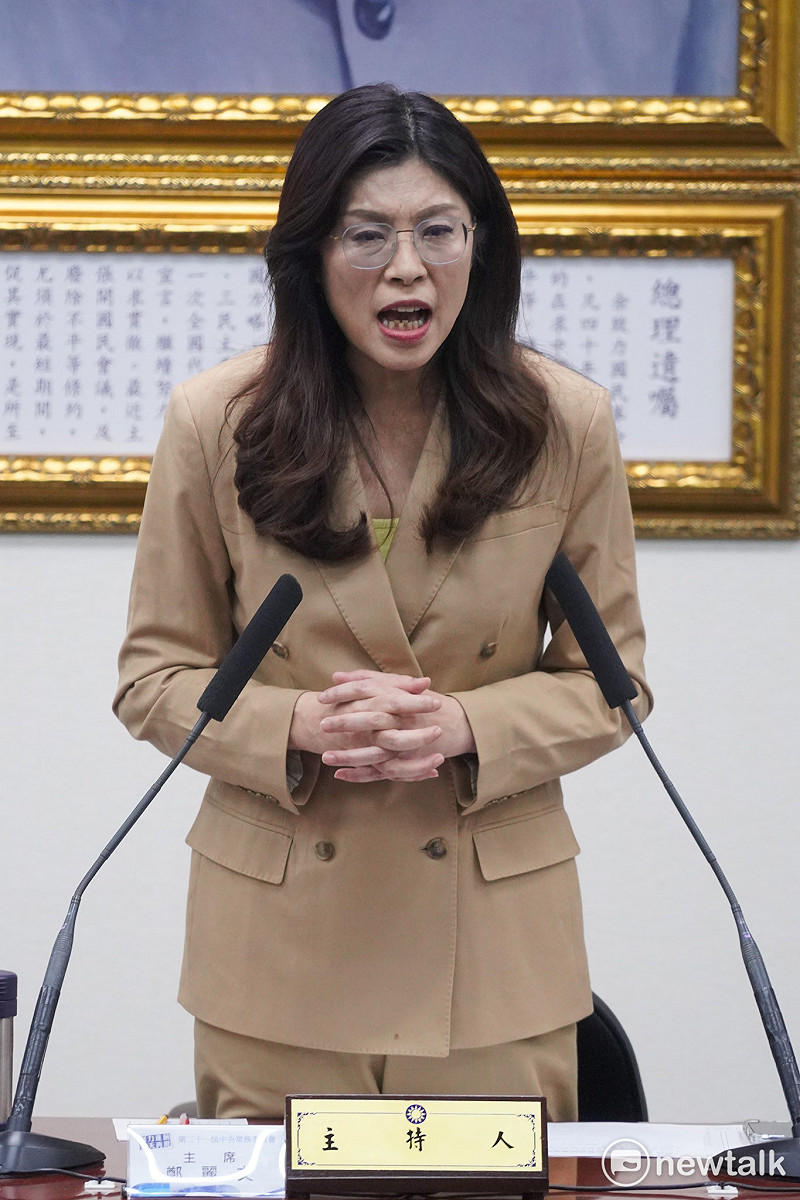 國民黨主席鄭麗文。&nbsp;&nbsp;&nbsp;圖：張良一/攝