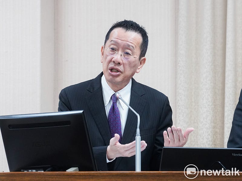 國防部長顧立雄在立院外交及國防委員會備詢。&nbsp;&nbsp;&nbsp;圖：張良一/攝