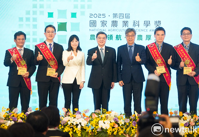 行政院長卓榮泰出席「2025國家農業科學獎」頒獎典禮。&nbsp;&nbsp;&nbsp;圖：張良一/攝