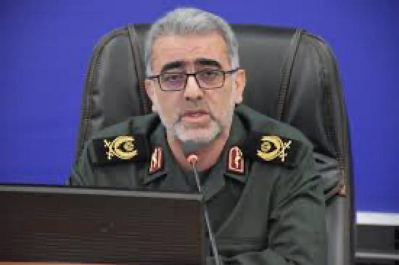  伊斯蘭革命衛隊上校馬赫迪．拉希米。 圖：翻攝自@Lawrenc09874431 