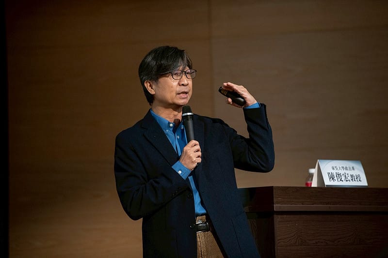 上圖東吳大學政治系教授陳俊宏 圖: 辜寬敏基金會/提供 上圖東吳大學政治系教授陳俊宏 圖: 辜寬敏基金會/提供