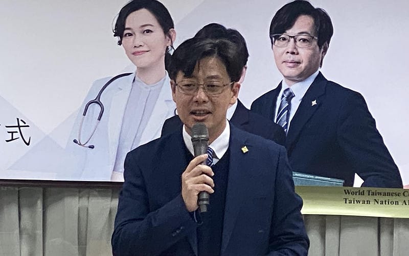 台灣基進黨秘書長馬依翔&nbsp;&nbsp;&nbsp;圖：林朝億/攝