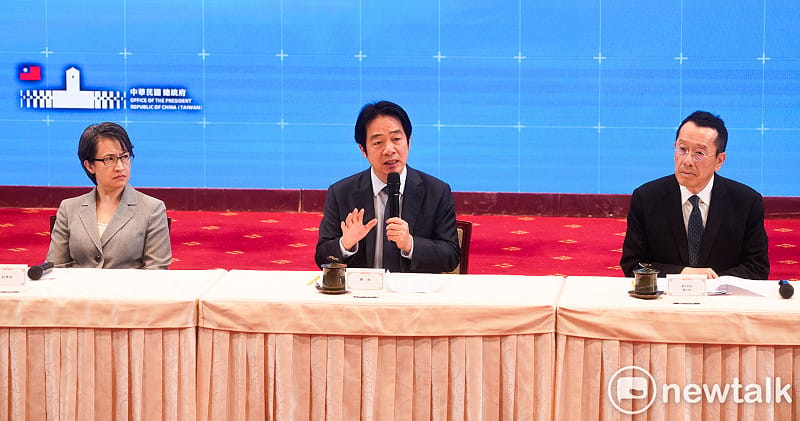 總統賴清德率副總統蕭美琴、國防部長顧立雄、參謀總長梅家樹和三軍司令在總統府主持「國家安全不能等！支持國防採購特別條例」記者會，呼籲立法院儘速審查1.25兆國防特別預算條例。&nbsp;&nbsp;&nbsp;圖：張良一/攝（資料照）