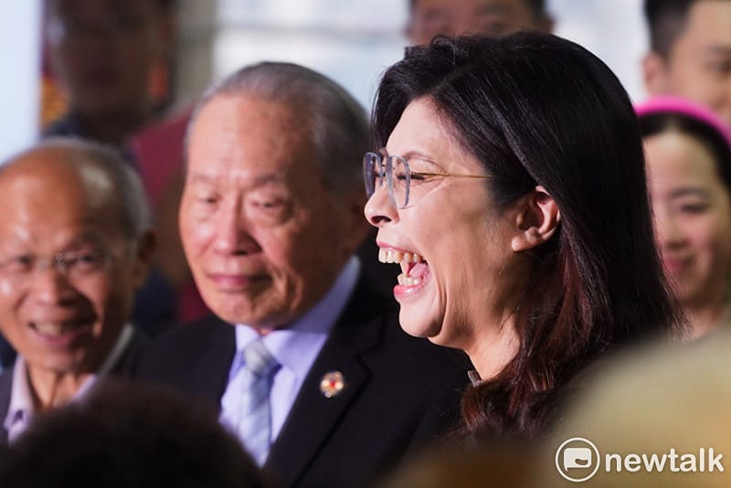 國民黨主席鄭麗文今主持新春團拜。&nbsp;&nbsp;&nbsp;圖：張良一/攝