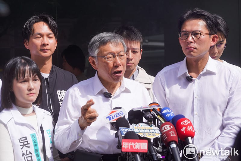 民眾黨創黨主席柯文哲出席民眾黨2026開工團拜後受訪，他對於李貞秀擔任立委被卓內閣質疑時，神情顯得相當激動。&nbsp;&nbsp;&nbsp;圖：張良一/攝