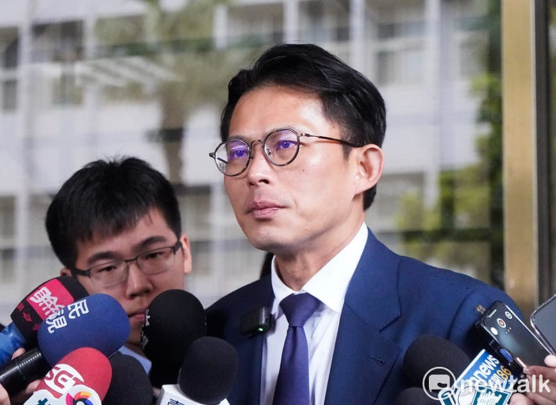 民眾黨主席黃國昌到北檢應訊。&nbsp;&nbsp;&nbsp;圖：張良一 / 攝