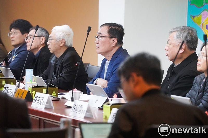 即將卸任的台北市副市長李四川今主持最後一次都市計畫委員會，進行社子島地區細部計畫案簡報。&nbsp;&nbsp;&nbsp;圖：張良一/攝