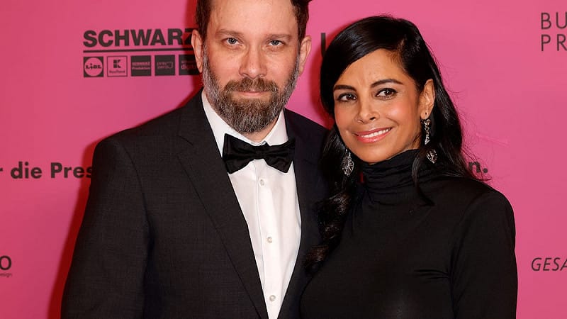  費南德斯指控前夫烏爾門運用其照片和深偽技術製作換臉的成人片。 圖：翻攝自@welt 