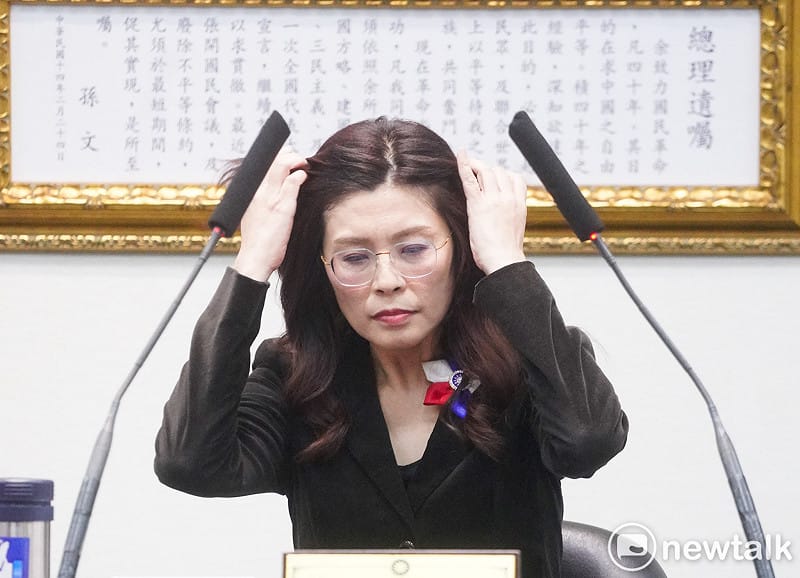 國民黨主席鄭麗文。&nbsp;&nbsp;&nbsp;圖：張良一/攝