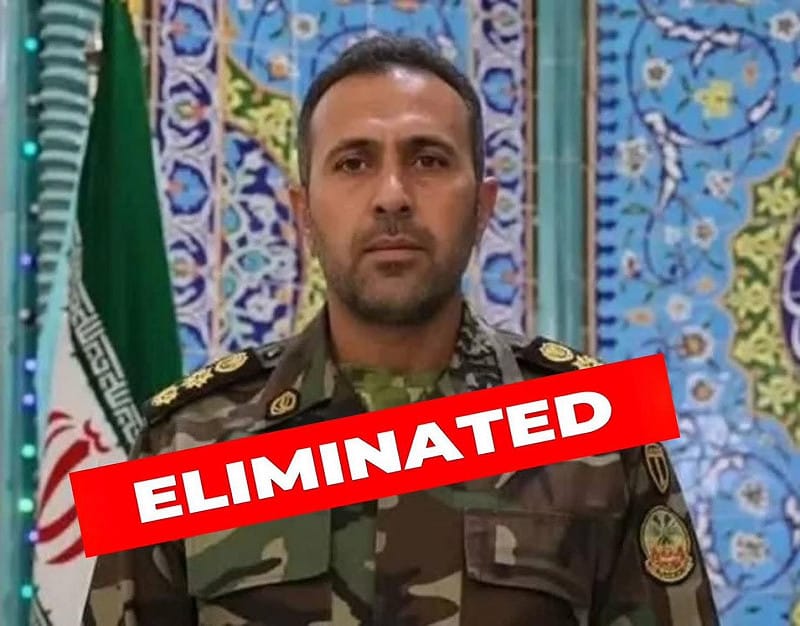  伊朗陸軍防空學院指揮官馬蘇德．扎雷（Masoud Zarei）亦傳出在空襲中被擊斃。 圖：翻攝自 X 帳號 @Baoliaogeming64