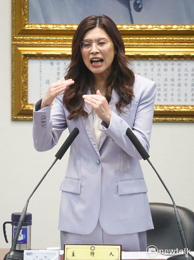 國民黨主席鄭麗文。&nbsp;&nbsp;&nbsp;圖：張良一/攝