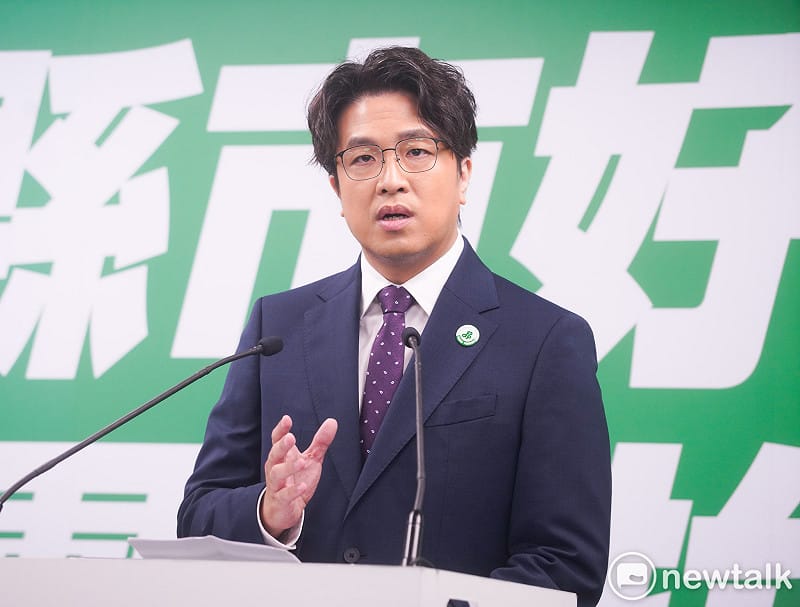 民進黨不分區立委沈伯洋今獲提名，將代表民進黨參選台北市長。&nbsp;&nbsp;&nbsp;圖：張良一/攝