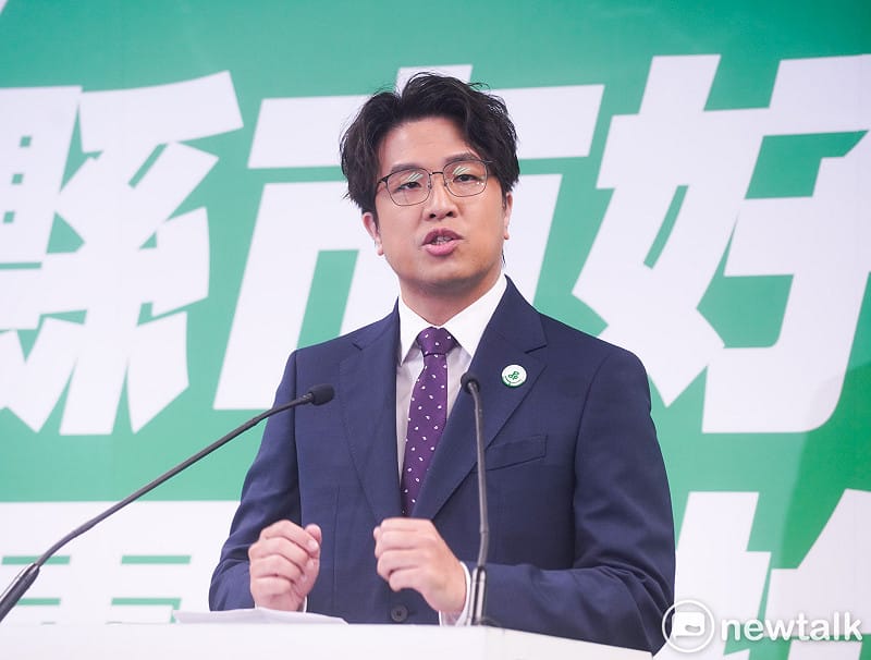 民進黨不分區立委沈伯洋今獲提名，將代表民進黨參選台北市長。&nbsp;&nbsp;&nbsp;圖：張良一/攝