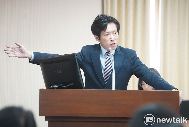 行政院秘書長張惇涵在立院內政委員會備詢。&nbsp;&nbsp;&nbsp;圖：張良一/攝