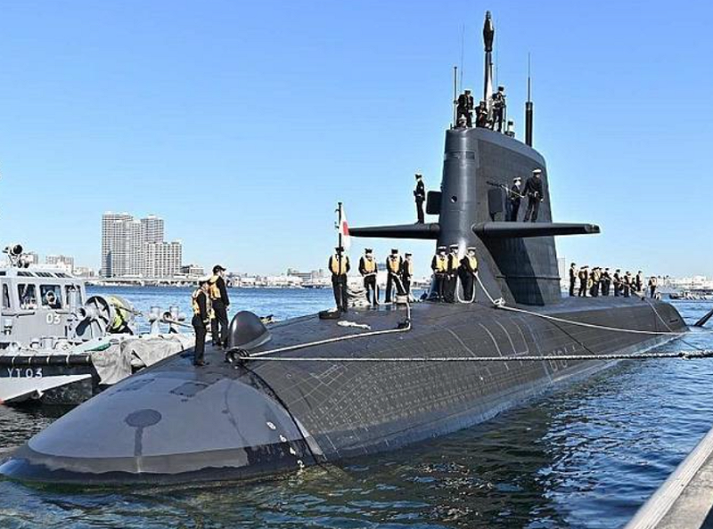 日本大鯨級潛艦艦隊 圖:翻攝自百度 日本大鯨級潛艦艦隊 圖:翻攝自百度