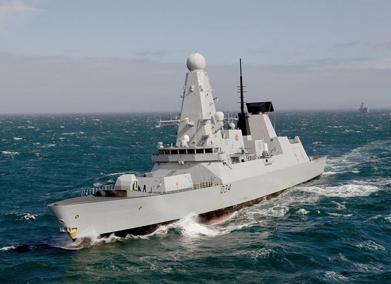 英國 45 型輕級護衛艦雖然配備先進，卻時常受妥善率困擾。&nbsp;&nbsp;&nbsp;圖：翻攝自軍武次位元