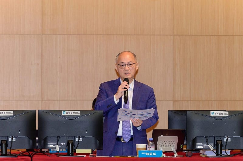  富邦金控總經理韓蔚廷指出。 圖：富邦金控／提供 