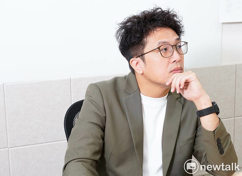 民進黨台北市長參選人沈伯洋專訪。&nbsp;&nbsp;&nbsp;圖：張良一 / 攝