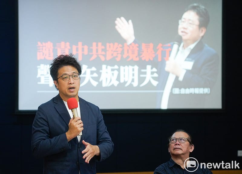 台北市長參選人沈伯洋說立法院很丟臉 圖:張良一/攝 台北市長參選人沈伯洋說立法院很丟臉 圖:張良一/攝