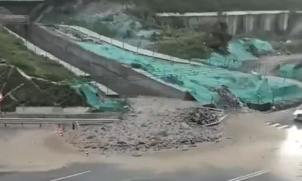 四川土石流,四川盆地也遭遇水患。 圖:翻攝自 X @gettrwenwu222 四川土石流,四川盆地也遭遇水患。 圖:翻攝自 X @gettrwenwu222