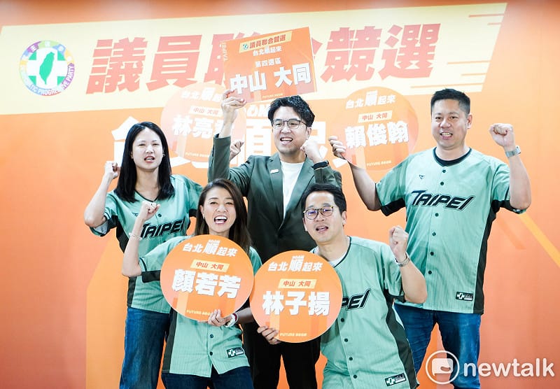 沈伯洋合體台北市議員參選人。 圖:張良一/攝 沈伯洋合體台北市議員參選人。 圖:張良一/攝