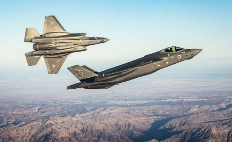  以色列稍早疑似出動 F-35I 隱形戰機，成功打擊了敘利亞的阿布杜胡爾空軍基地。土耳其軍方卻未能偵測戰機。 圖：翻攝自 X @IsraelMilitaryCh 