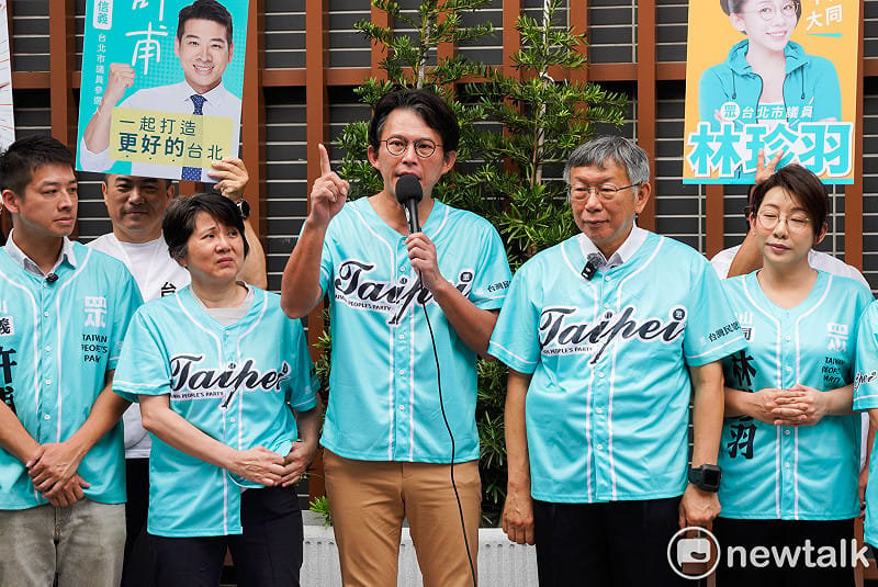 民眾黨主席黃國昌、創黨主席柯文哲。&nbsp;&nbsp;&nbsp;圖：張良一 / 攝（資料照）